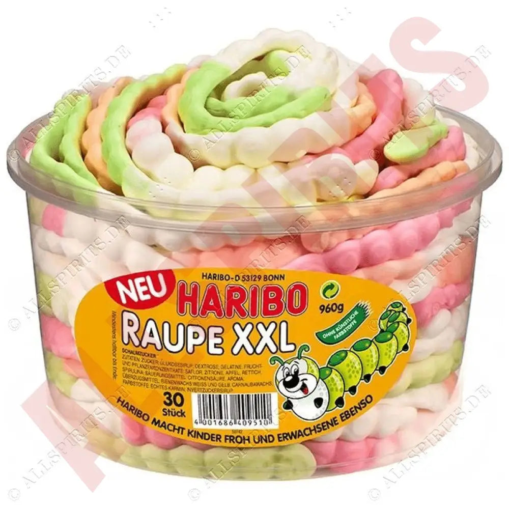 Haribo Raupe XXL 960g - AllSpirits