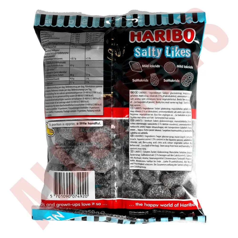 Haribo Salty Likes 350g - AllSpirits