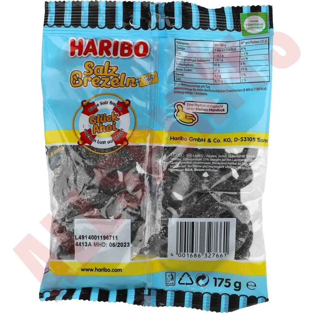 Haribo Salzbrezel 175 g - AllSpirits