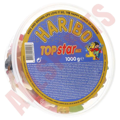 Haribo Top Star Mix 1 kg - AllSpirits