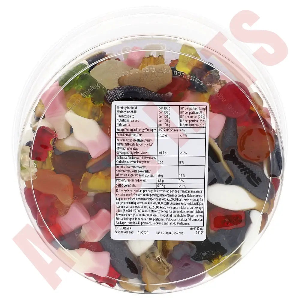 Haribo Top Star Mix 1 kg - AllSpirits