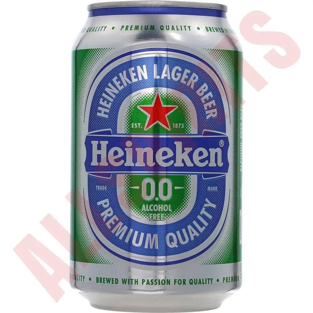 Heineken 0,0 Alkoholfrei 24x 0,33 ltr. zzgl. DPG Pfand - AllSpirits