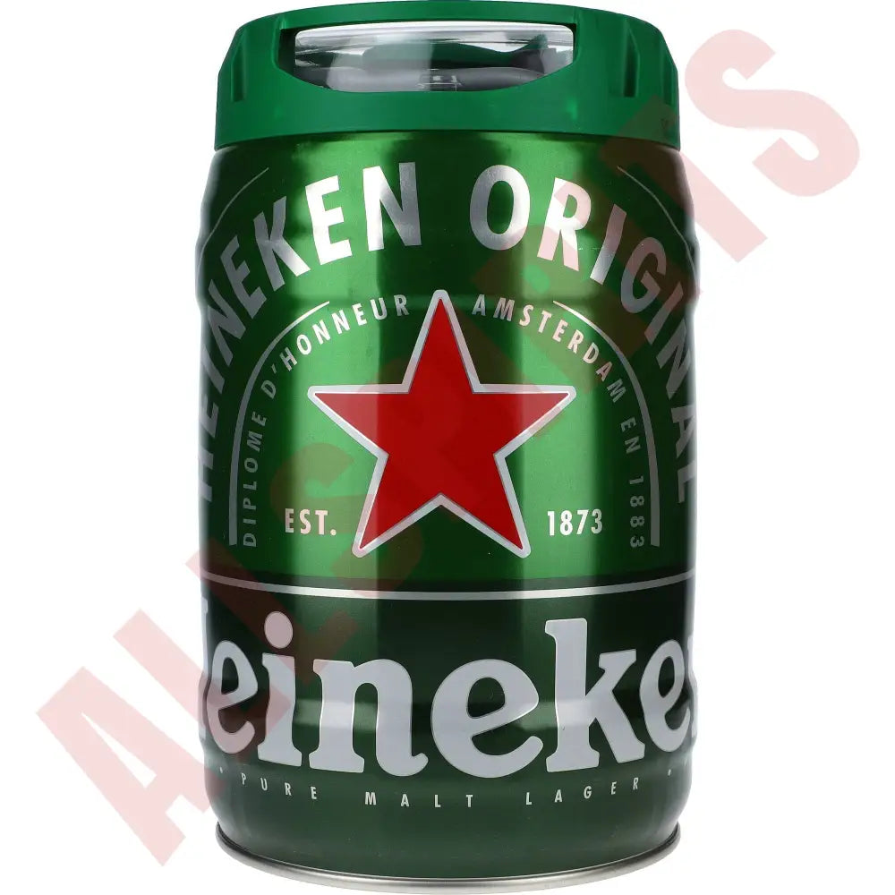 Heineken Premium Lager 5% 5 ltr. Fass - AllSpirits