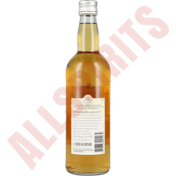 Herr Gards Aquavit 40% 0,5 ltr. - AllSpirits