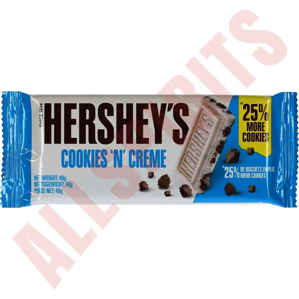 Hershey's Cookies 'N' Creme 40g - AllSpirits