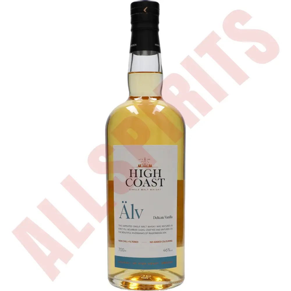 High Coast Box ÄLV Delicate Vanilla 46% 0,7 ltr. FL - AllSpirits