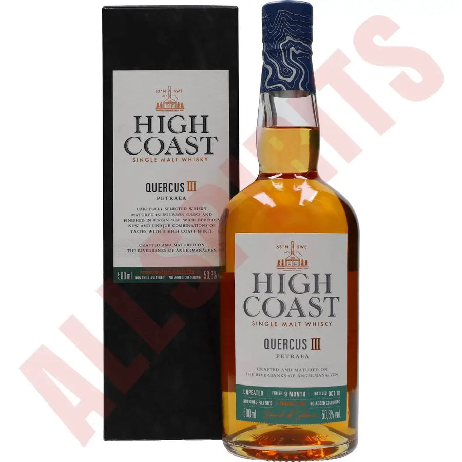 High Coast Box Quercus III Petraea 50,8% 0,5L FL - AllSpirits