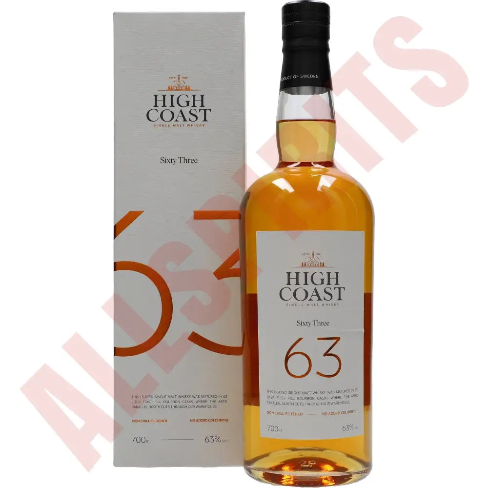 High Coast Box SIXTY THREE 63% 0,7 ltr. FL - AllSpirits