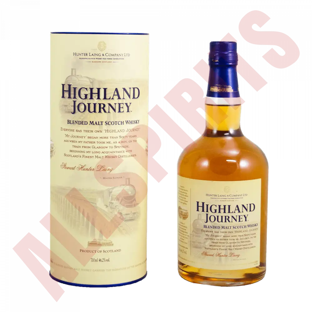 Highland Journey Blended Malt Scotch Whisky -GB- 0,7ltr. 46,2% - AllSpirits