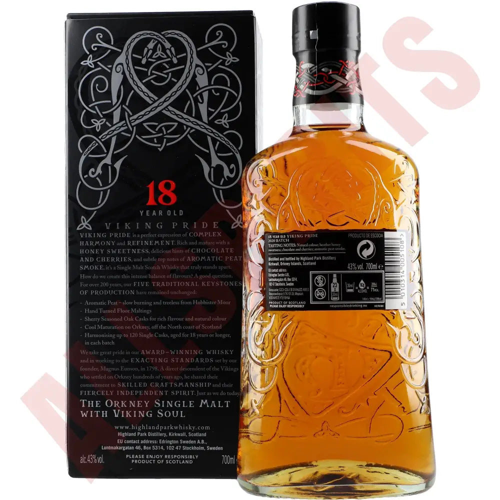 Highland Park Single Malt 18 Years Old 43% 0,70l GH - AllSpirits