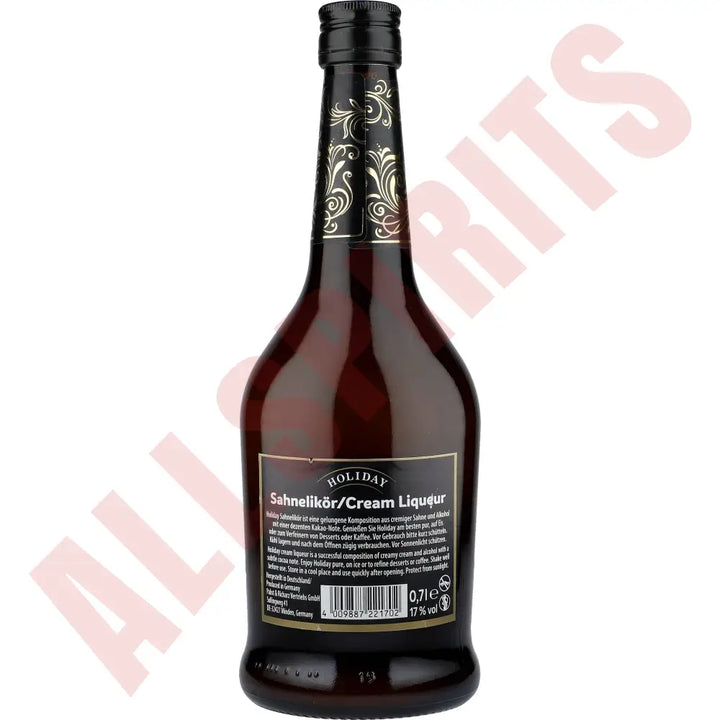 Holiday Sahne Liqueur 17% 0,7 ltr. - AllSpirits