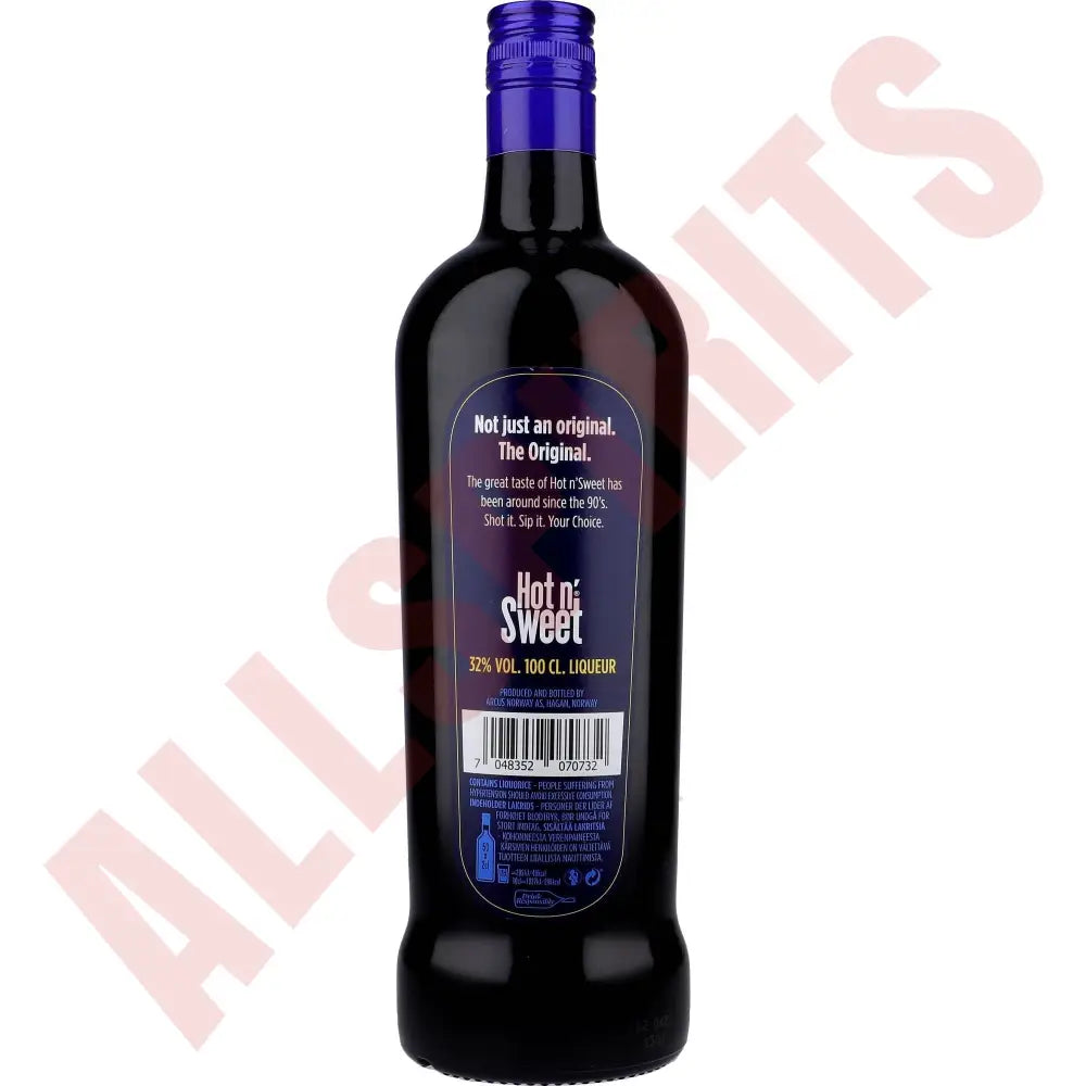 Hot n` Sweet Tyrkisk Peber 32% 1 ltr. - AllSpirits