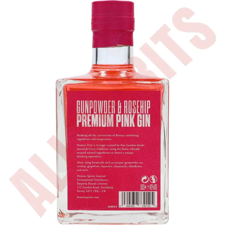 Hoxton Pink Gin 40% 0,5 ltr. - AllSpirits