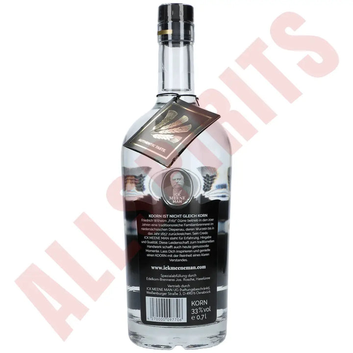 ICK MEENE MAN Crafted KOORN Osnabrück 0,7l 33% - AllSpirits