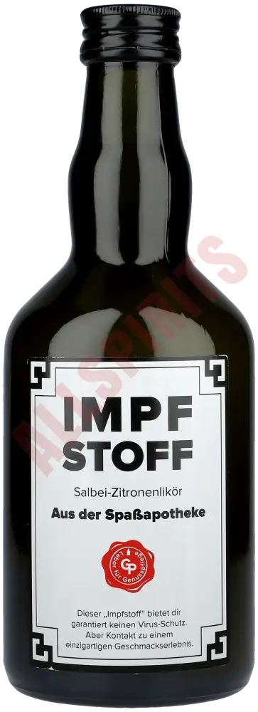 Impfstoff Salbei-Zitronenlikör 17 % 0,5 ltr. - AllSpirits