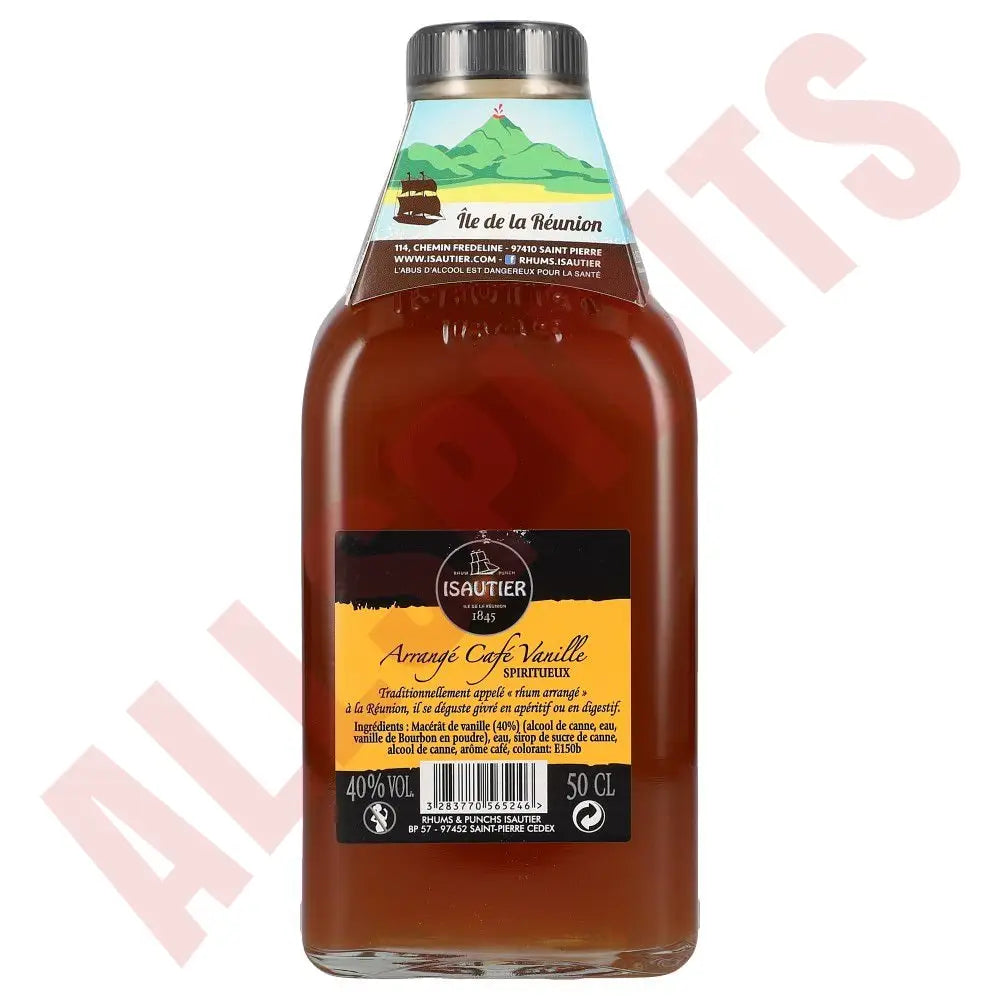 Isautier Arrange Cafe Vanille 0,5L 40% - AllSpirits