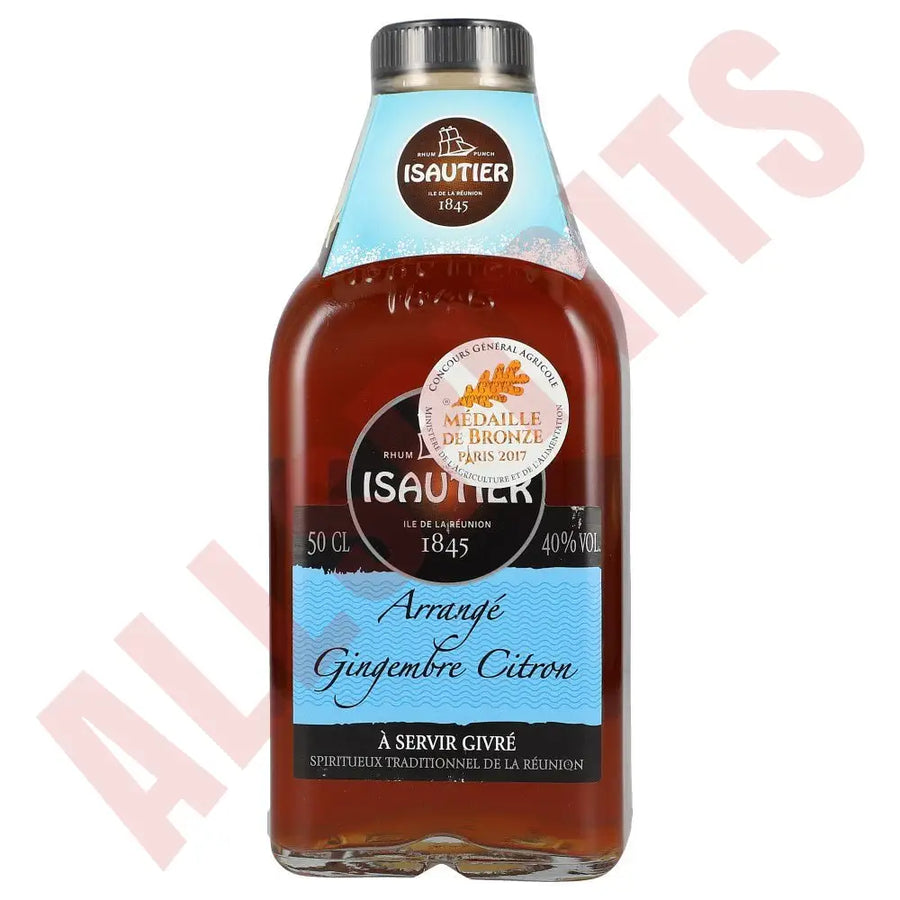 Isautier Arrange Gingembre Citron 0,5L 40% - AllSpirits