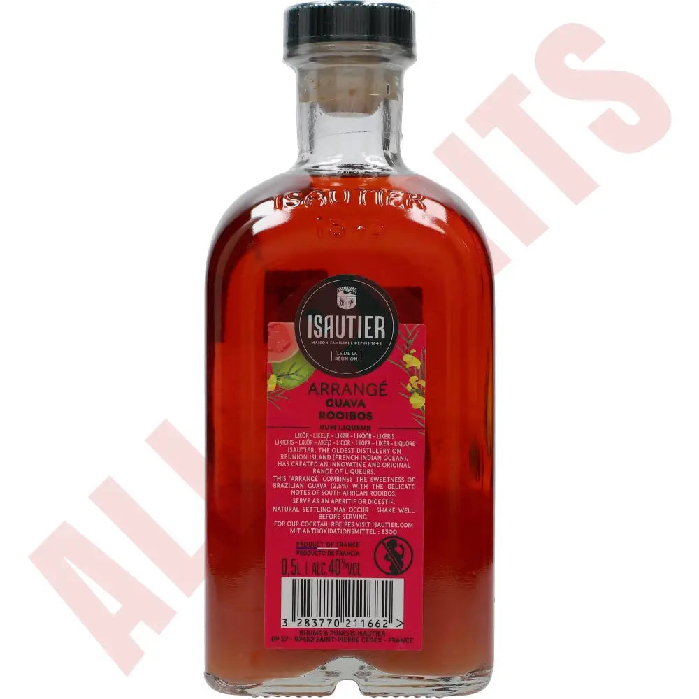 Isautier Arrange Guava Rooibos Rum Liqueur 0,5L 40% - AllSpirits