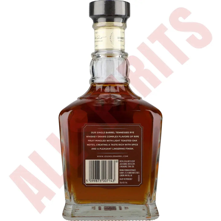 Jack Daniel´s Single Barrel Rye 45% 0,7 ltr. - AllSpirits