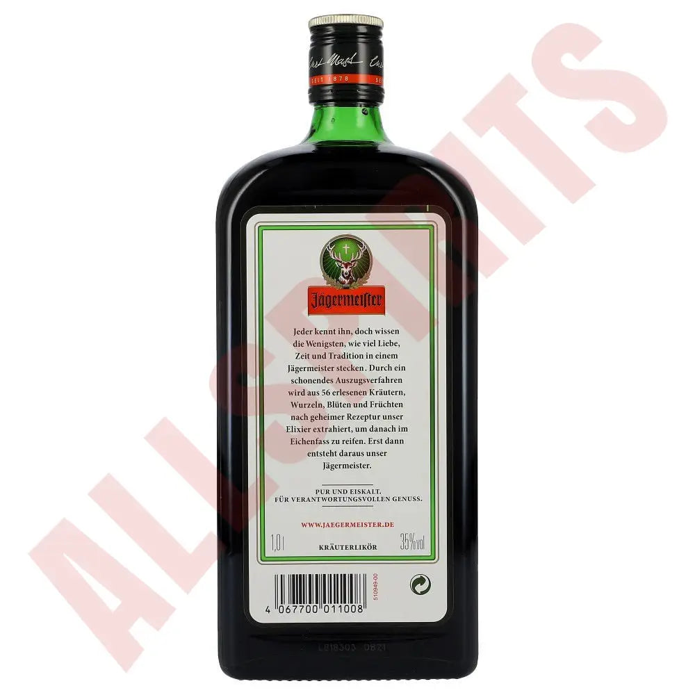 Jägermeister 35% 1 ltr. - AllSpirits