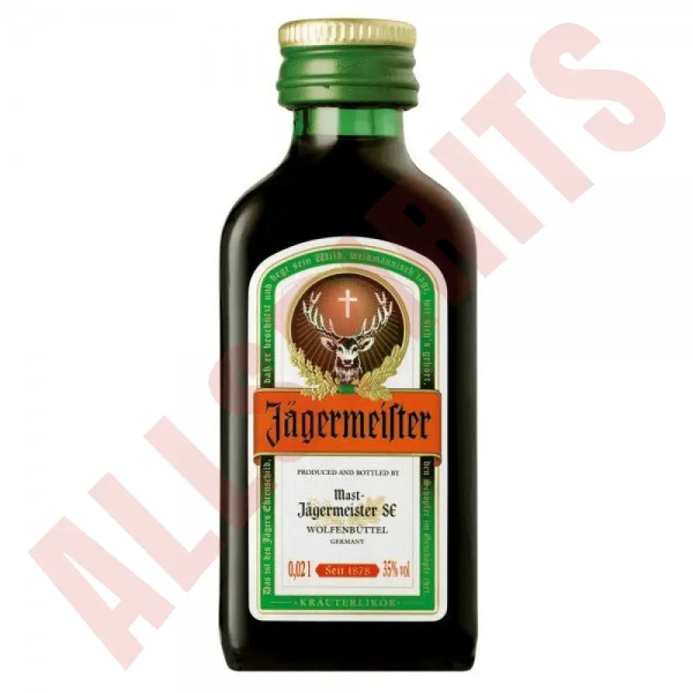 Jägermeister 35 % 24x 0,02 ltr. - AllSpirits