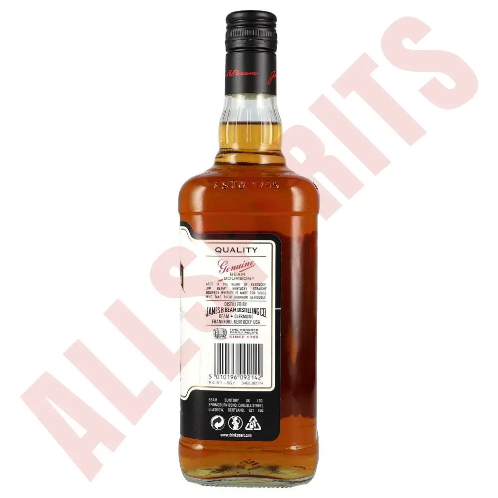 Jim Beam White Bourbon 40% 1 ltr. - AllSpirits