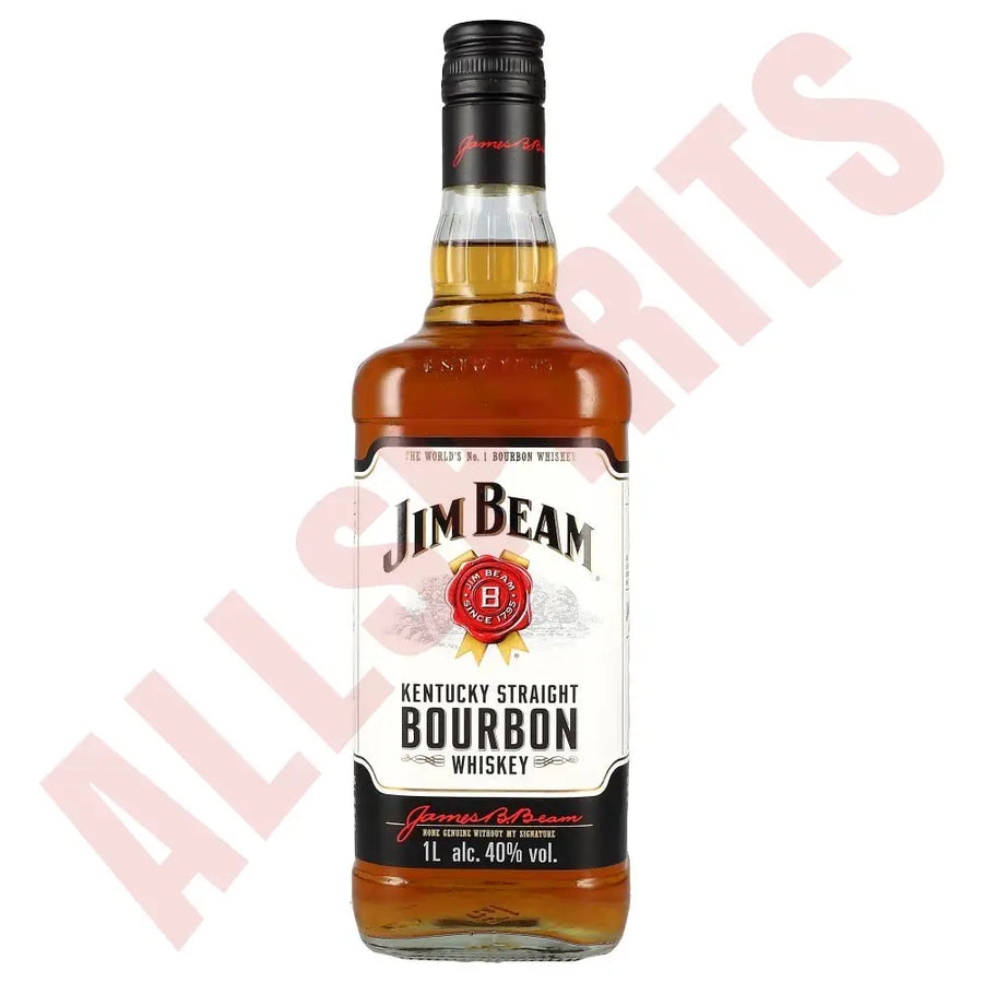 Jim Beam White Bourbon 40% 1 ltr. - AllSpirits