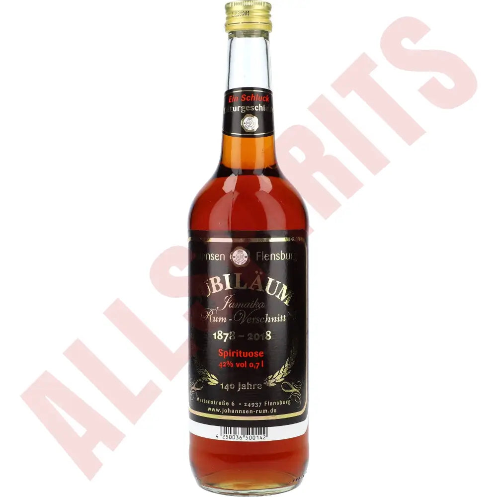 Johannsen Jubiläum Rum 42% 0,7 ltr. - AllSpirits