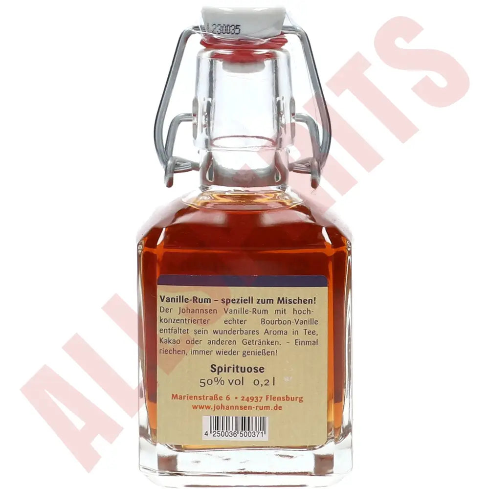 Johannsen Vanille Rum 50% Konzentrat 0,2 ltr. - AllSpirits