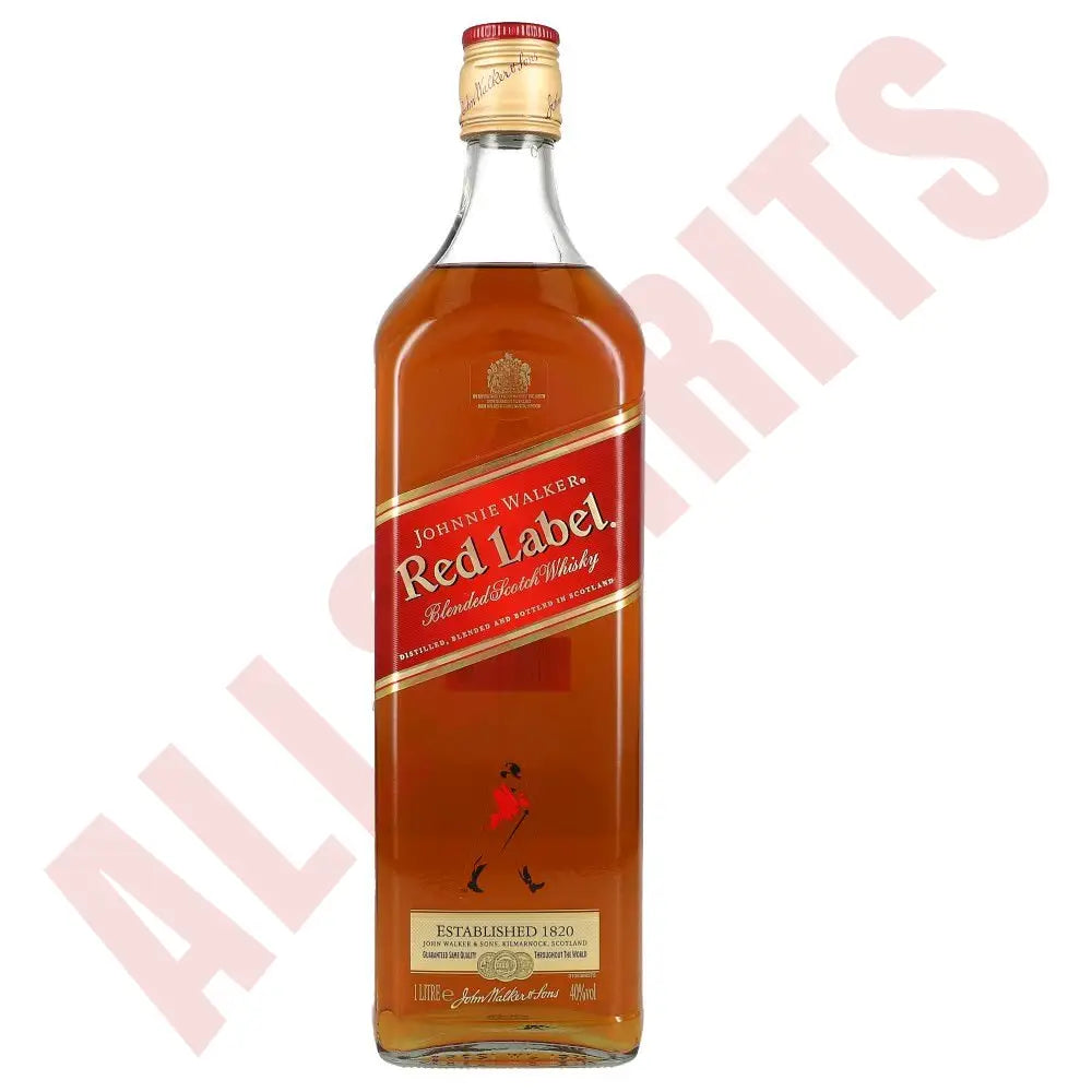 Johnnie Walker Red label 40% 1 ltr. - AllSpirits