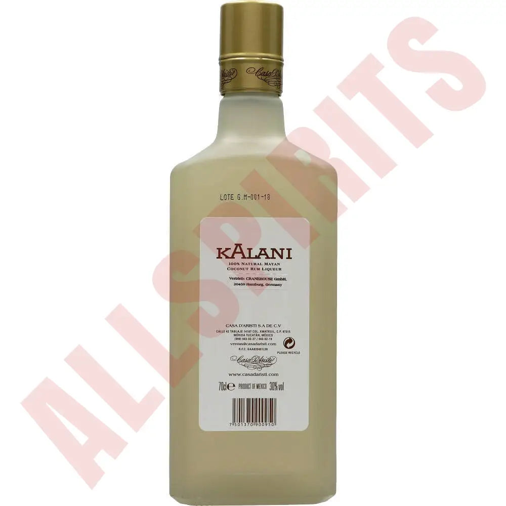 Kalani Liquer 30% 0,7 ltr - AllSpirits