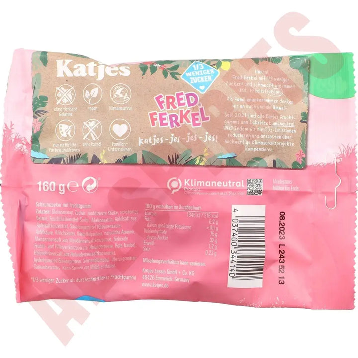 Katjes Fred Ferkel 160G - AllSpirits