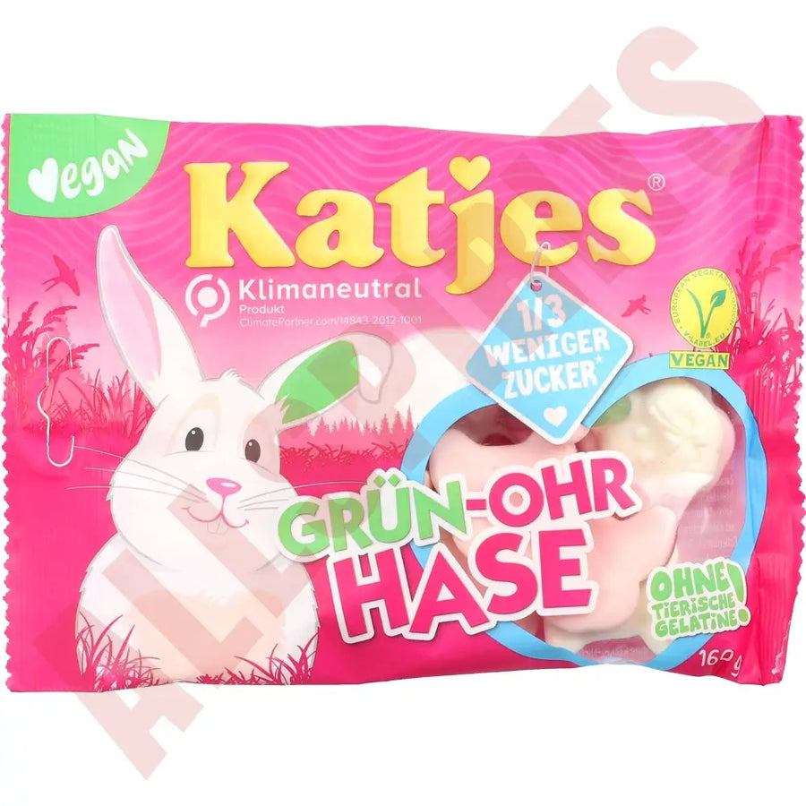 Katjes Grün-Ohr Hase 160G - AllSpirits