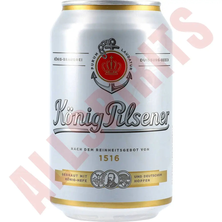 König Pilsener 4,9% 24 x 0,33 ltr. zzgl. DPG Pfand - AllSpirits