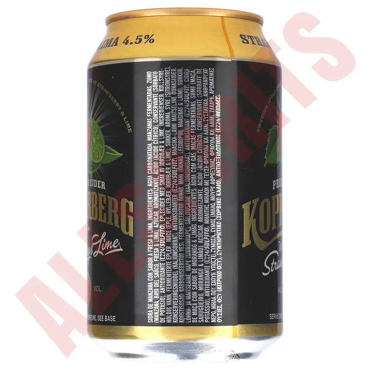 Kopparberg Strawberry Lime 4,5% 24x 0,33 ltr. zzgl. DPG Pfand - AllSpirits