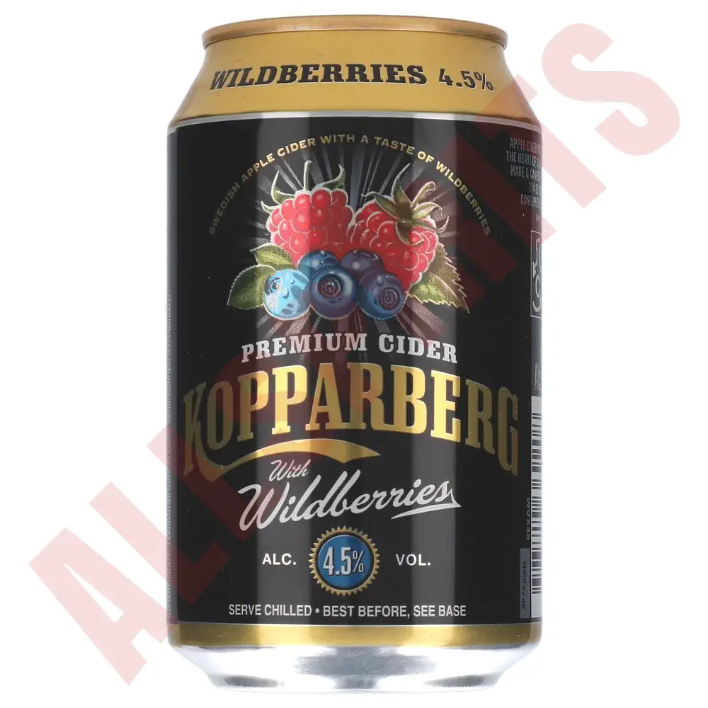 Kopparberg Wildberries 4,5% 24x 0,33 ltr. zzgl. DPG Pfand - AllSpirits