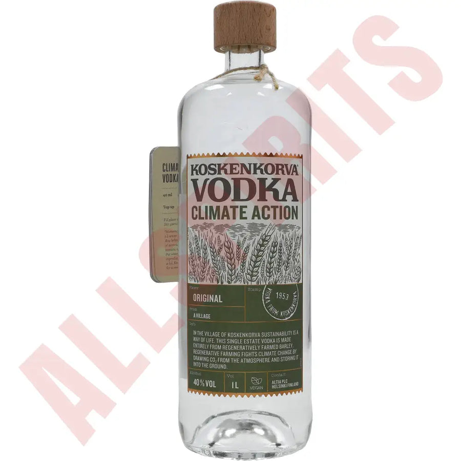 Koskenkorva Climate Action 40% 1 ltr. - AllSpirits