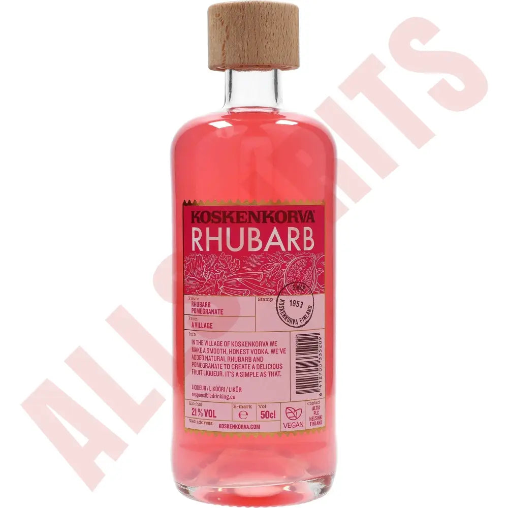 Koskenkorva Rhubarb 21% 0,5 ltr. - AllSpirits