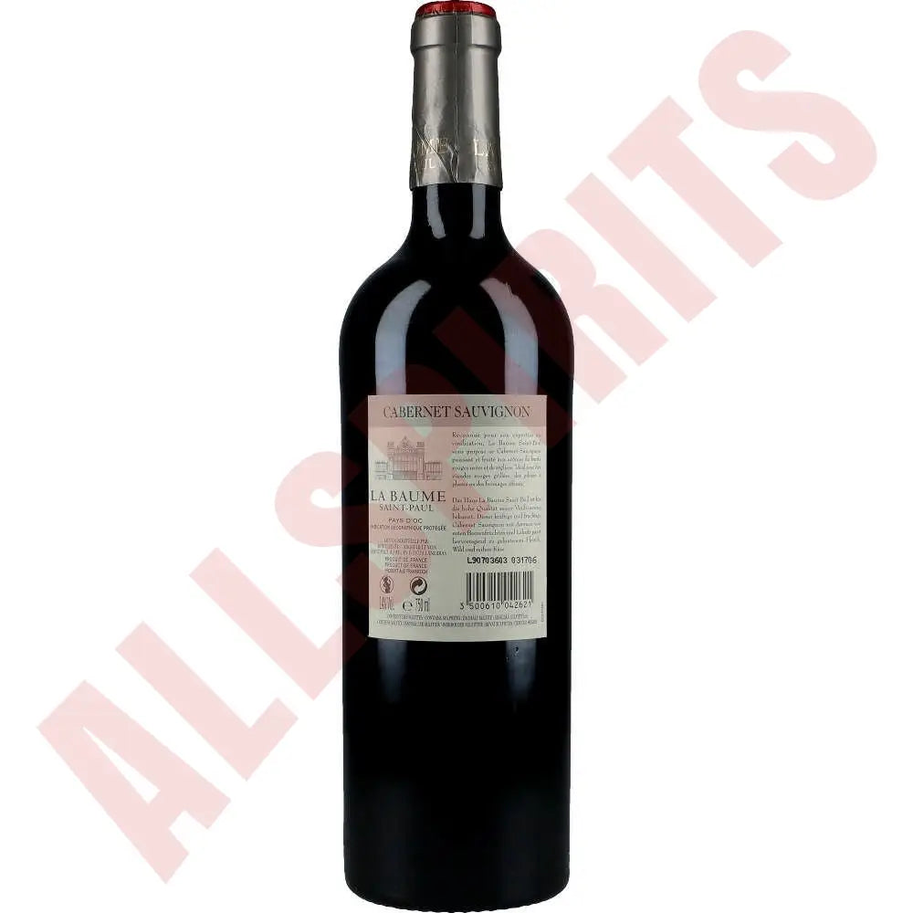 La Baume Saint Paul Cabernet Sauvignon 14% 0,75 ltr. - AllSpirits