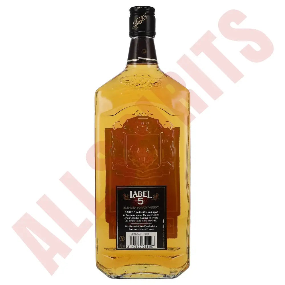 Label 5 Whisky 40% 1 ltr. - AllSpirits