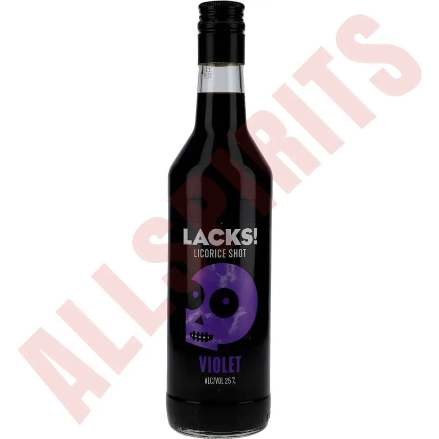 Lacks! Licorice Shot Violet 25% 0,5 ltr. (RB) - AllSpirits