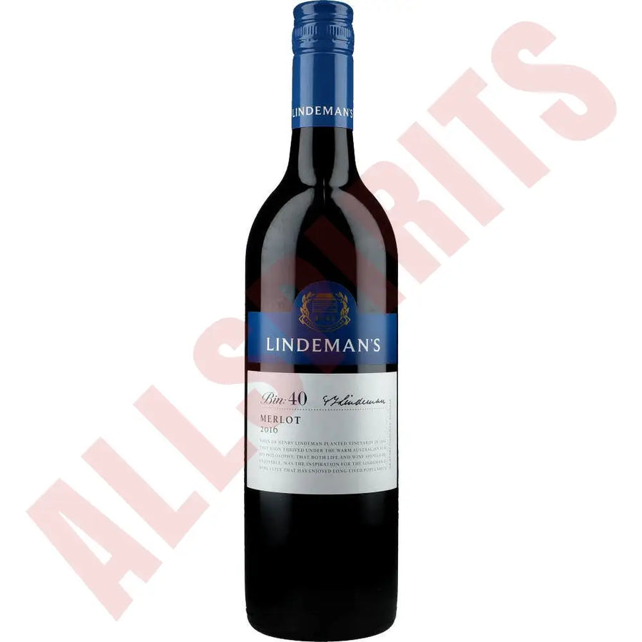 Lindemans Bin 40 Merlot 13,5% 0,75 ltr. - AllSpirits