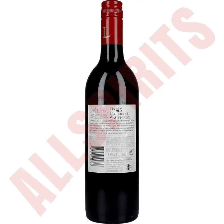 Lindemans Bin 45 Cabernet Sauvignon 13,5% 0,75 ltr. - AllSpirits