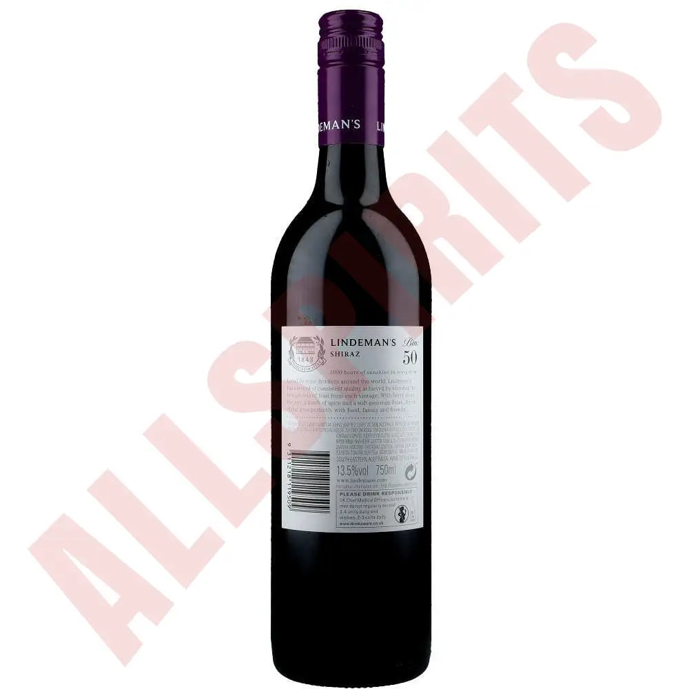 Lindemans Bin 50 Shiraz 13,5% 0,75 ltr. - AllSpirits