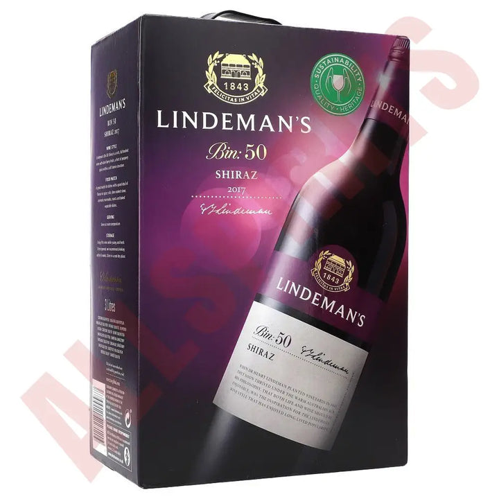 Lindemans Bin 50 Shiraz 13,5% 3 ltr. - AllSpirits