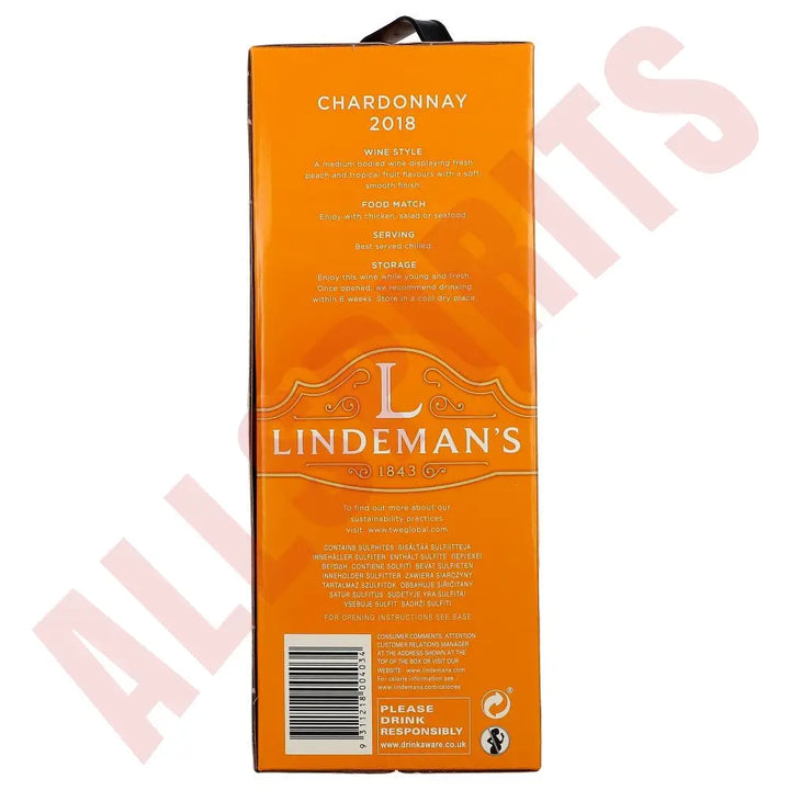 Lindemans Chardonnay 13% 3 ltr. - AllSpirits