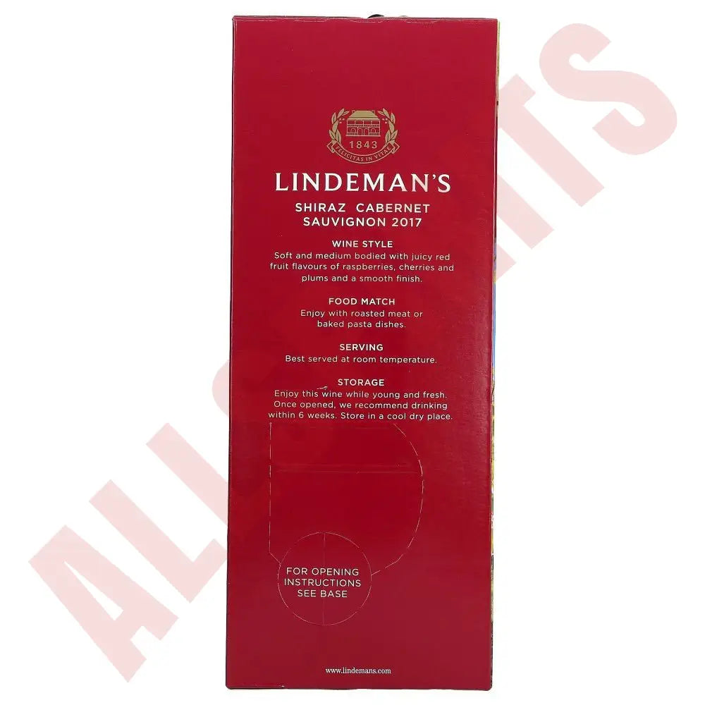 Lindemans Shiraz / Cab. 13% 3 ltr. - AllSpirits