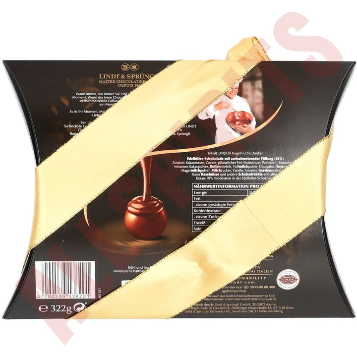 LINDT LINDOR KISSENPACK.70% 322G - AllSpirits