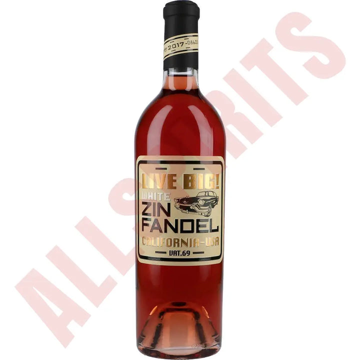 Live Big! White Zinfandel 11,5 % 0,75 ltr. - AllSpirits