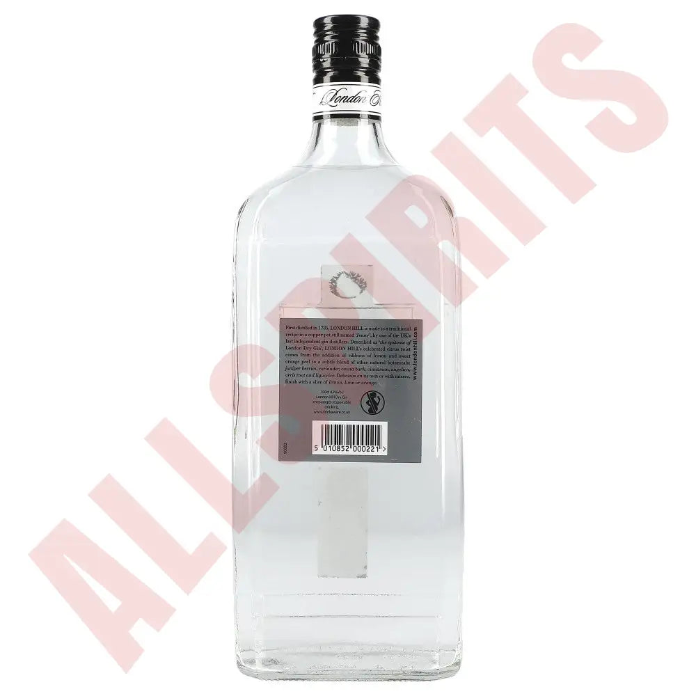 London Hill Dry Gin 43% 1 ltr. - AllSpirits